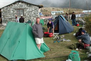 Camp at Langtang Village