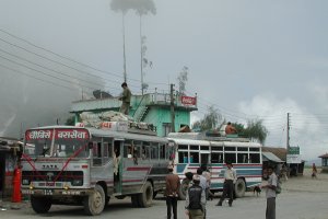 Lunch stop at Bhedetar